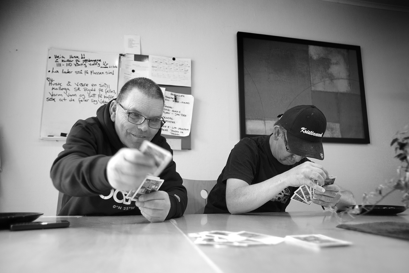 To personer spille rkort