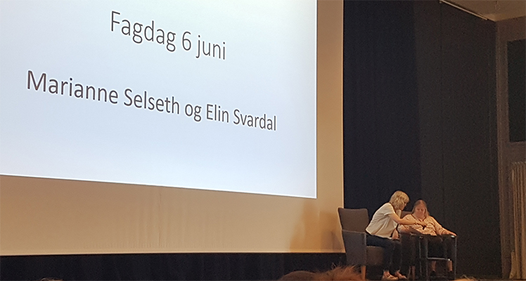 Bilde av Marianne Selseth og Elin Svardal 