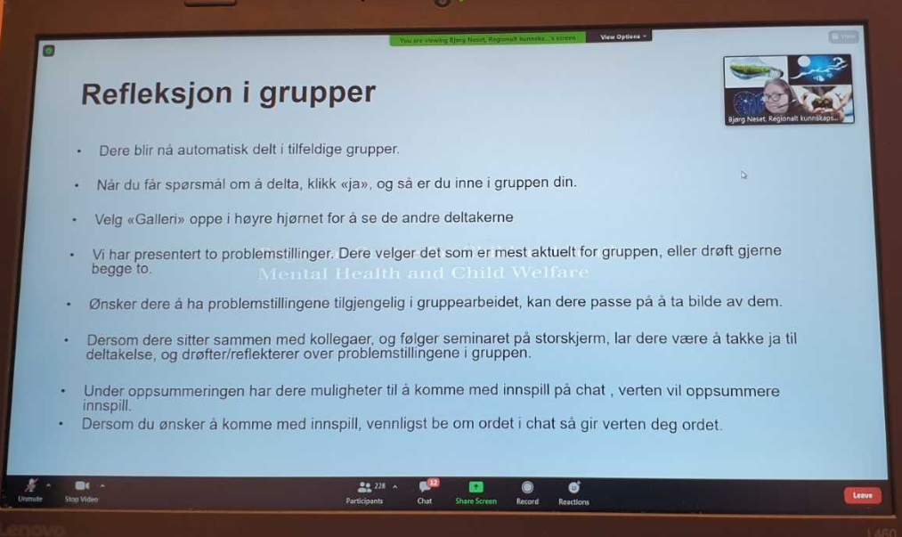 Bilde av foredragsholder