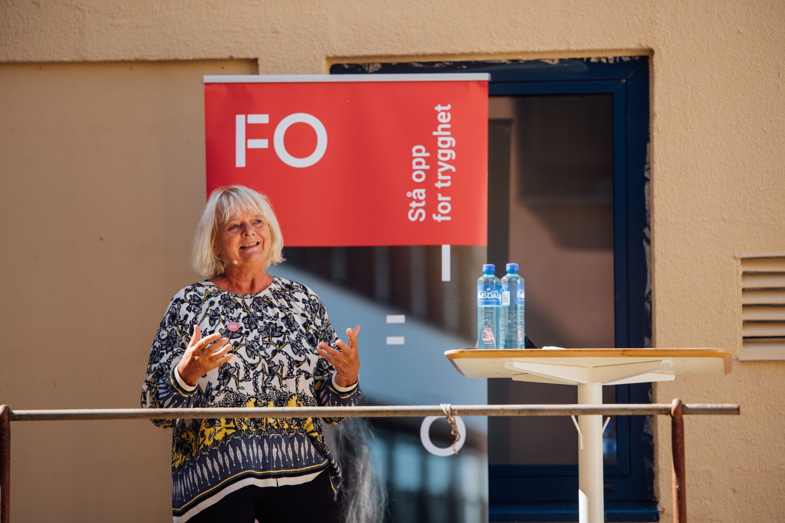 Mimmi Kvisvik, FO-leder