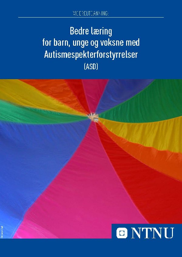 Bilde av brosjyre - videreutdanning autisme