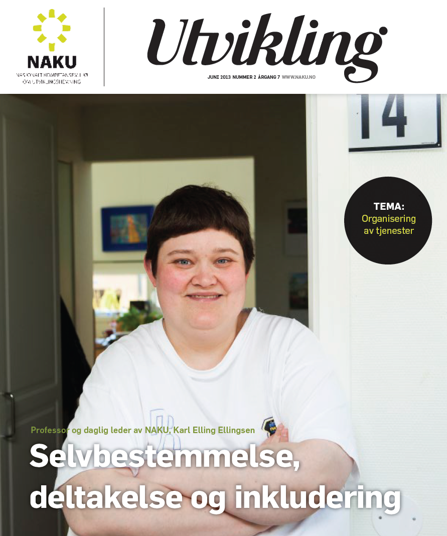 Bilde av forsiden til magasinet UTVIKLING © NAKU
