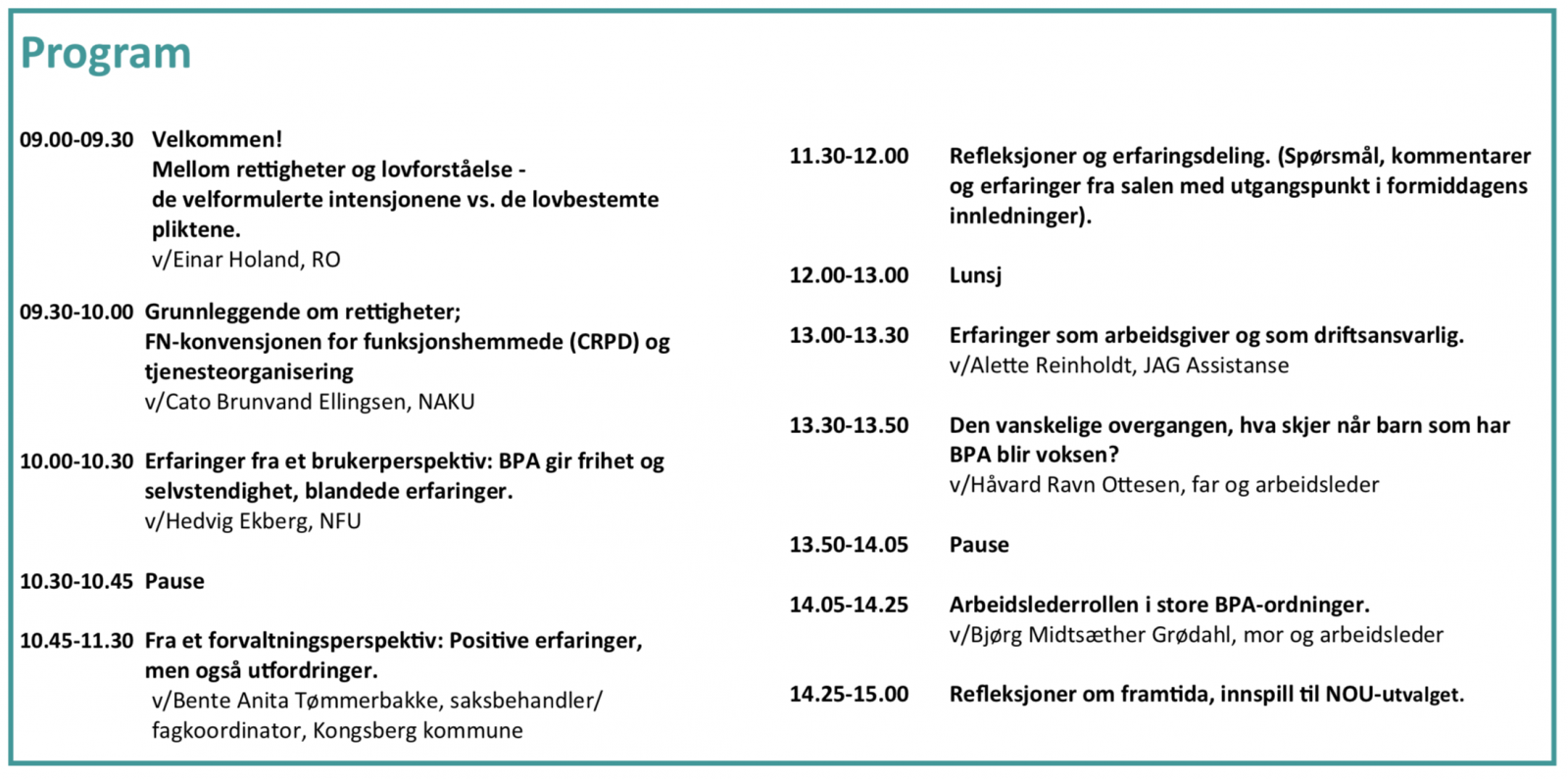 Programmet