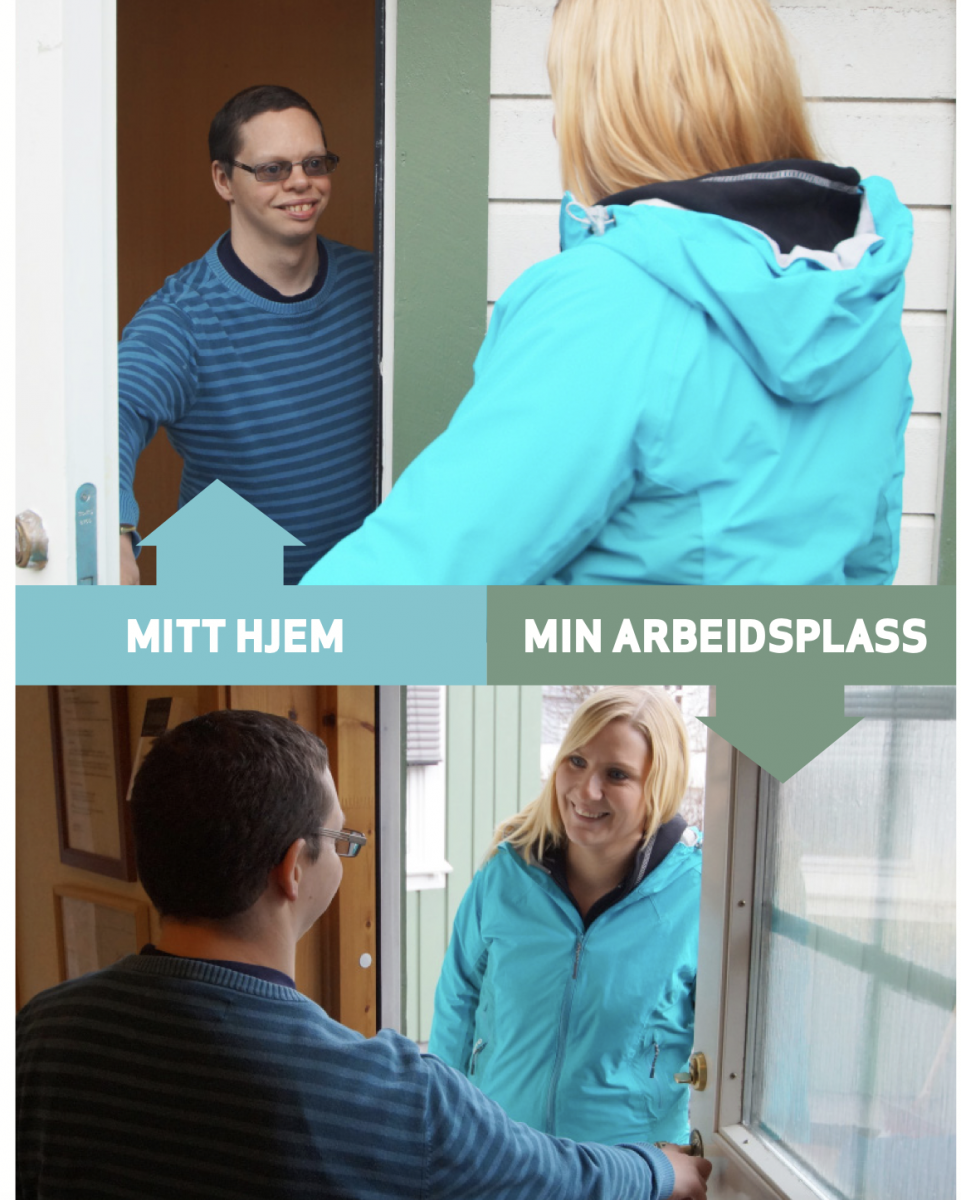 Forsiden av arbeidsheftet