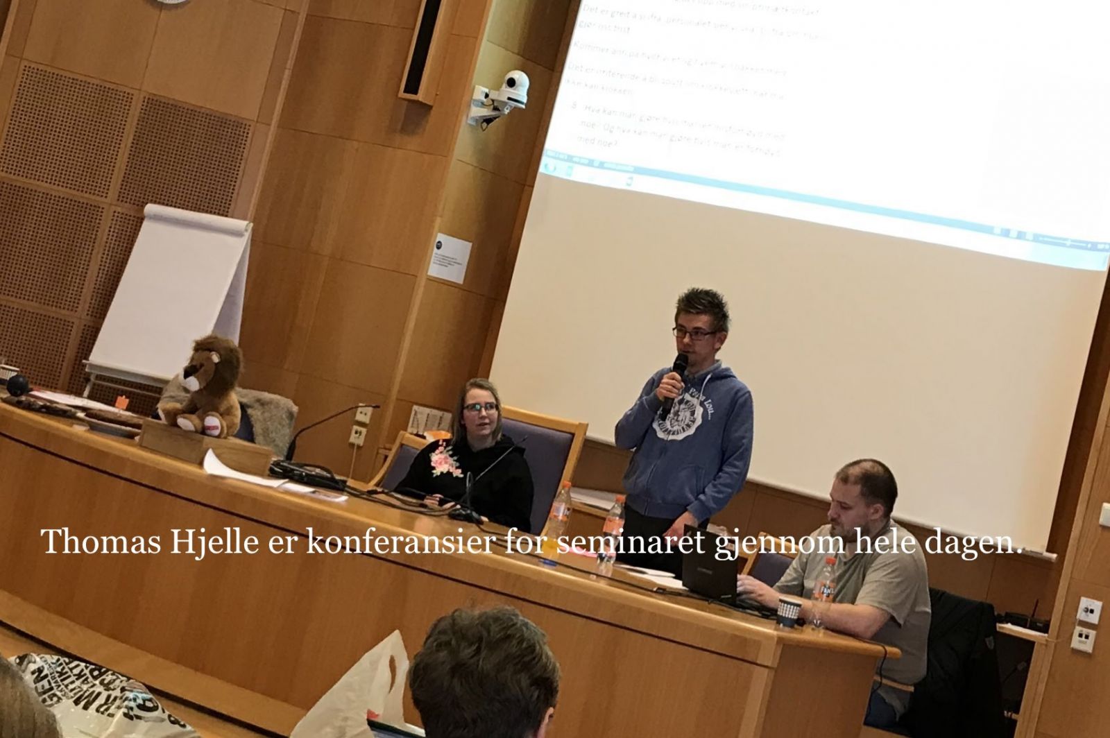 Thomas Hjelle er konferansier