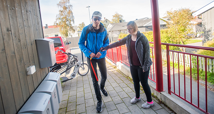 Bilde av Julie Helberg og Kjetil Andre Kvernbråten 