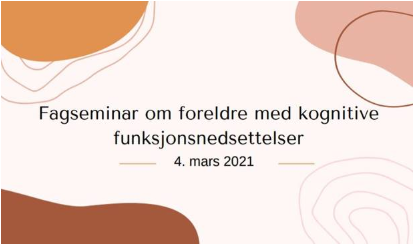 Bilde med tittelen på Fagseminaret