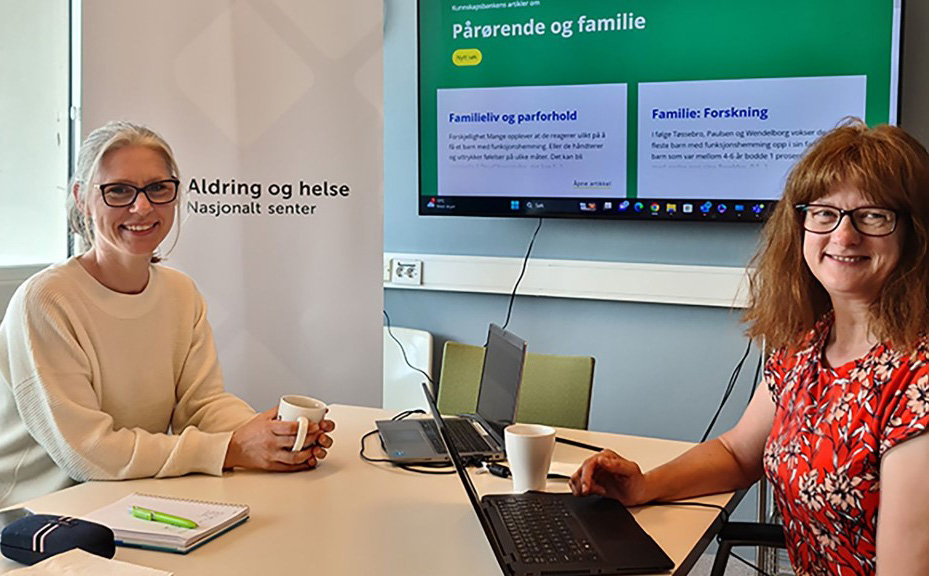 Bilde av Lene Antonsen og Linda Barøy